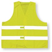 Brīdinājuma veste neona dzeltenā krāsā